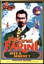 poster for theatre production of The Great Farini